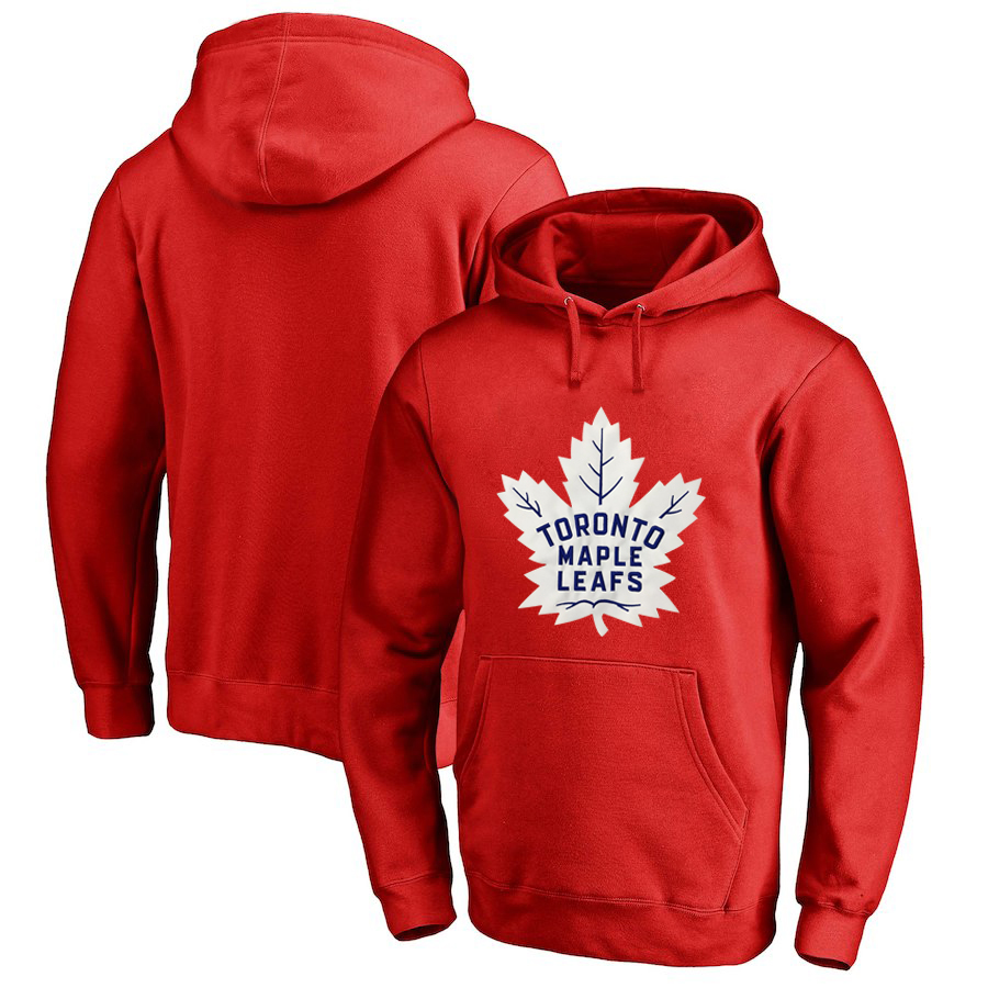 Toronto Maple Leafs Red All Stitched Pullover Hoodie