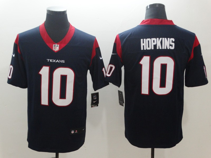 Nike Texans 10 DeAndre Hopkins Navy Youth Vapor Untouchable Limited Jersey