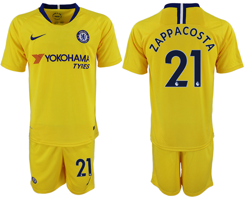 2018-19 Chelsea 21 ZAPPACOSTA Away Soccer Jersey