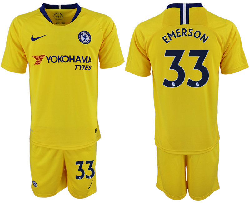 2018-19 Chelsea 33 EMERSON Away Soccer Jersey - Click Image to Close