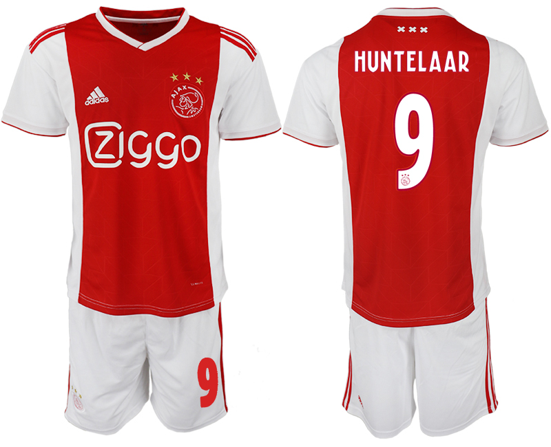 2018-19 AFC Ajax 9 HUNTELAAR Home Soccer Jersey