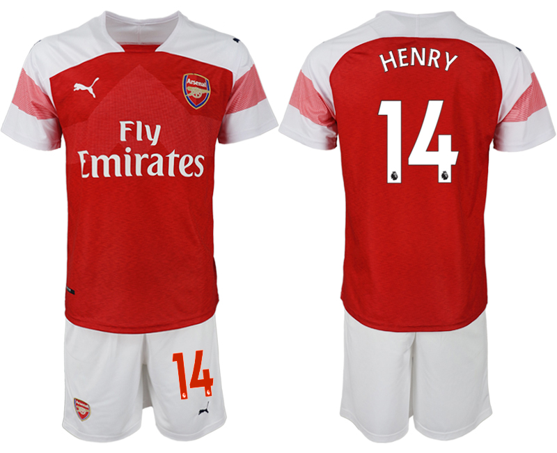 2018-19 Arsenal 14 HENRY Home Soccer Jersey