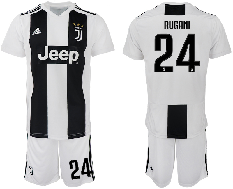 2018-19 Juventus FC 24 RUGANI Home Soccer Jersey