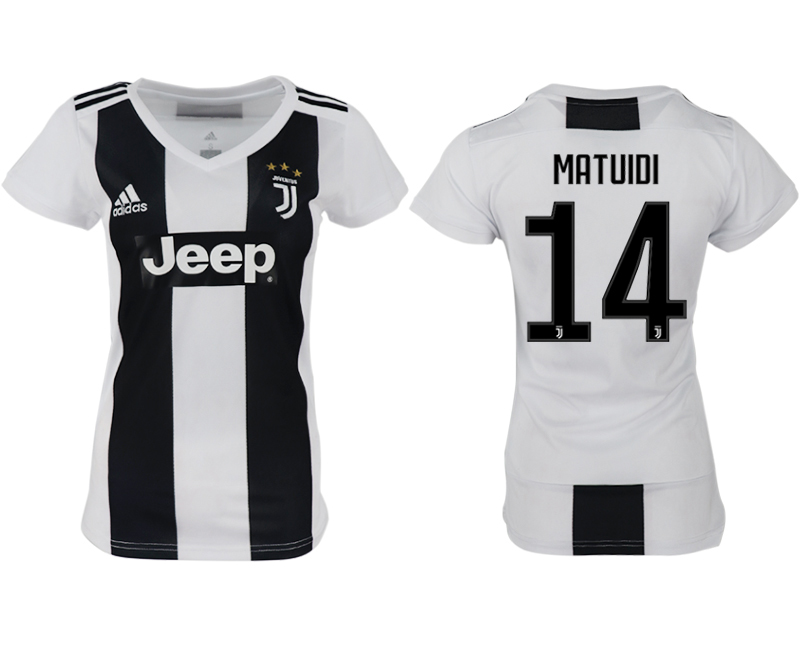 2018-19 Juventus 14 MATUIDI Home Women Soccer Jersey - Click Image to Close