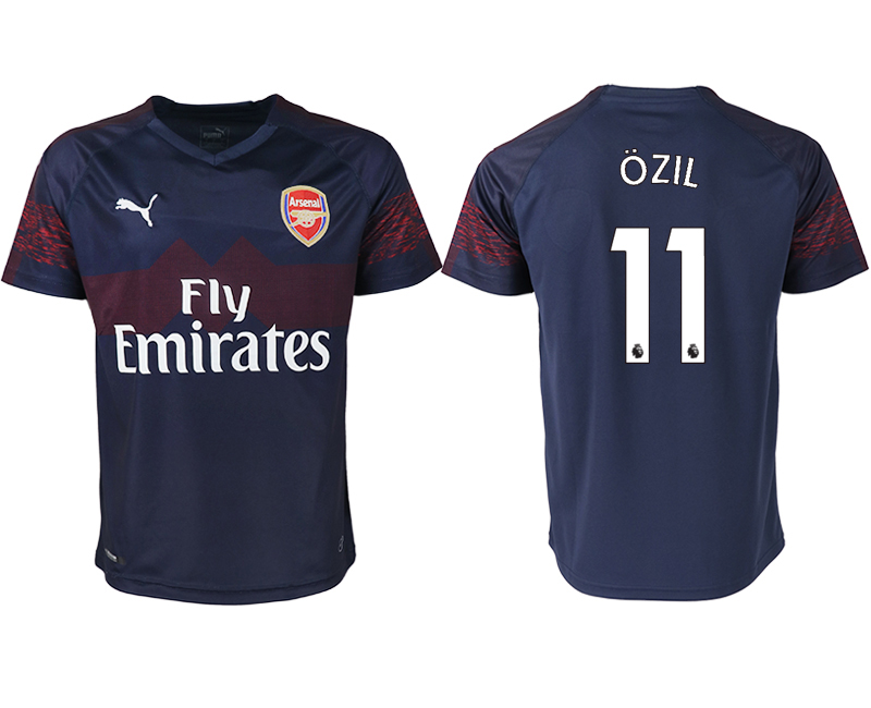 2018-19 Arsenal 11 OZIL Away Thailand Soccer Jersey