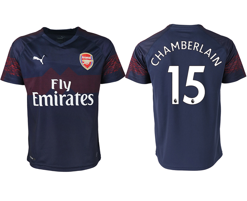 2018-19 Arsenal 15 CHAMBERLAIN Away Thailand Soccer Jersey