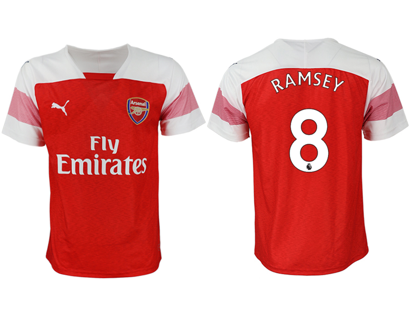 2018-19 Arsenal 8 RAMSEY Home Thailand Soccer Jersey