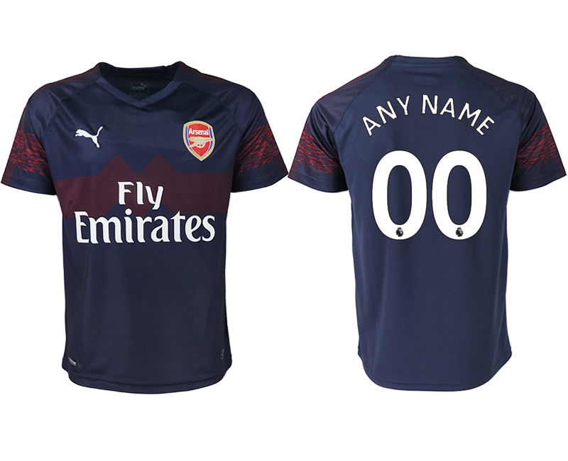 2018-19 Arsenal Customized Away Thailand Soccer Jersey