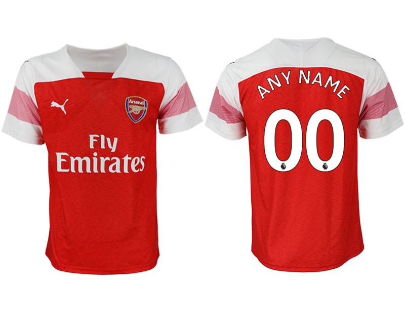 2018-19 Arsenal Customized Home Thailand Soccer Jersey