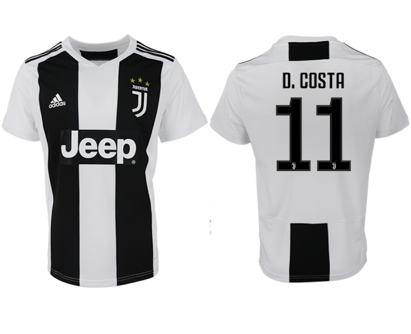 2018-19 Juventus 11 D. COSTA Home Thailand Soccer Jersey