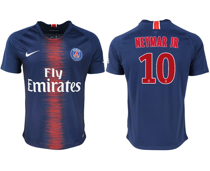 2018-19 Paris Saint-Germain 10 NEYMAR JR Home Thailand Soccer Jersey 2018-19 Paris Saint-Germain 10 NEYMAR JR Home Thailand Soccer Jersey