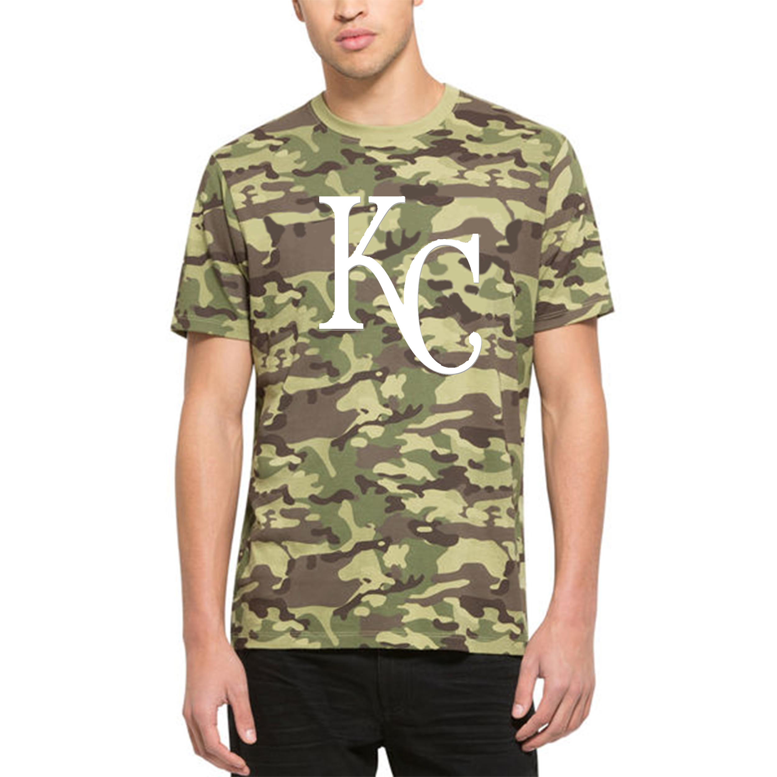 Kansas City Royals '47 Alpha T-Shirt Camo