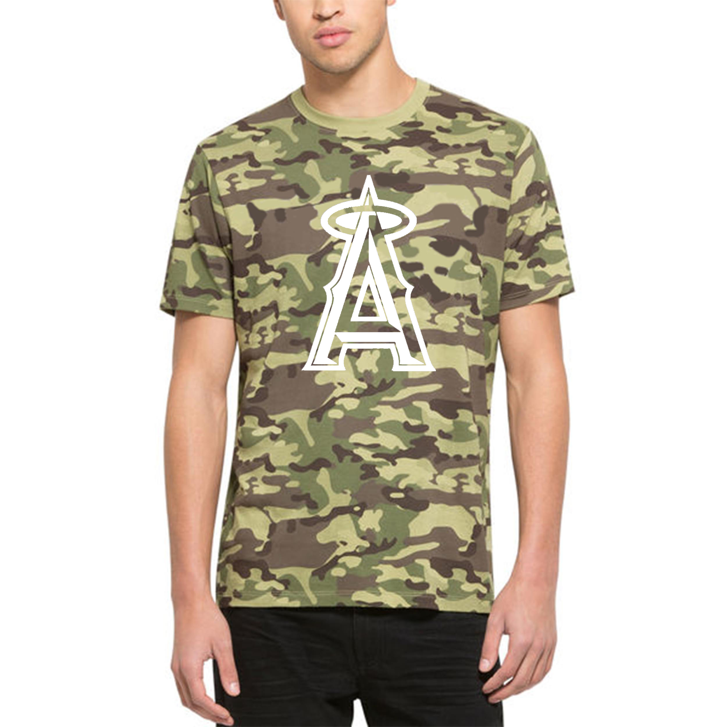 Los Angeles Angels of Anaheim '47 Alpha T-Shirt Camo