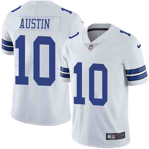 Nike Cowboys 10 Tavon Austin White Youth Vapor Untouchable Limited Jersey