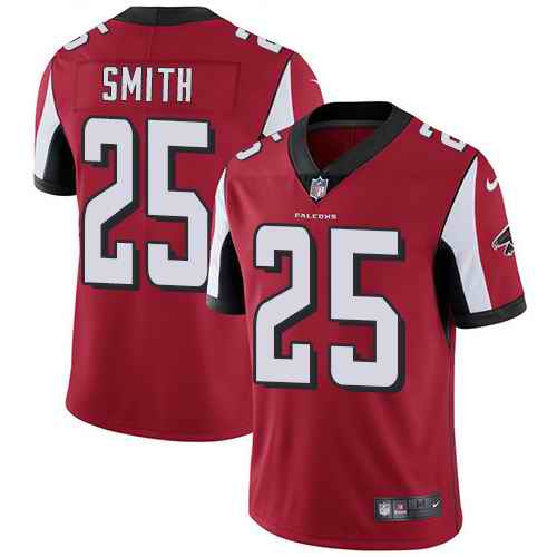 Nike Falcons 25 Ito Smith Red Youth Vapor Untouchable Limited Jersey