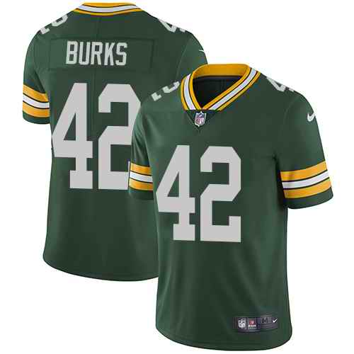 Nike Packers 42 Oren Burks Green Youth Vapor Untouchable Limited Jersey