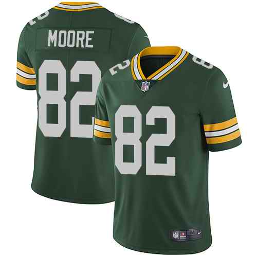 Nike Packers 82 J'Mon Moore Green Youth Vapor Untouchable Limited Jersey