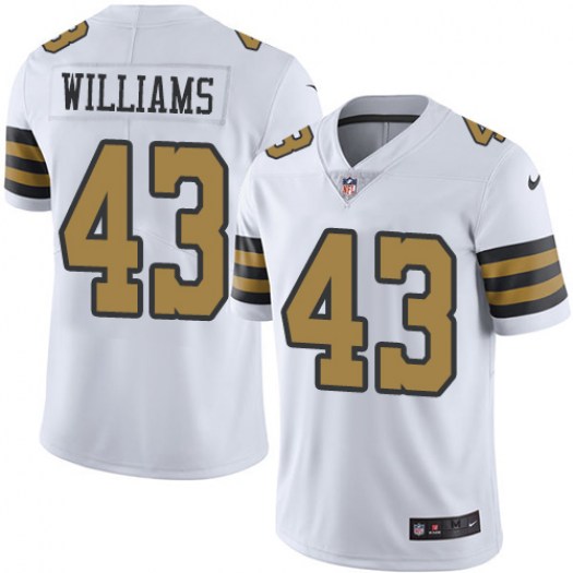 Nike Saints 43 Marcus Williams Black Youth Color Rush Limited Jersey