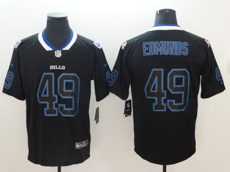 Nike Bills 49 Tremaine Edmunds Black Shadow Legend Limited Jersey