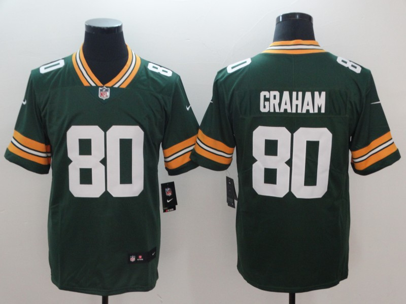 Nike Packers 80 Jimmy Graham Green Vapor Untouchable Limited Jersey