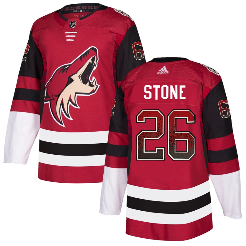 Coyotes 26 Michael Stone Red Drift Fashion Adidas Jersey - Click Image to Close