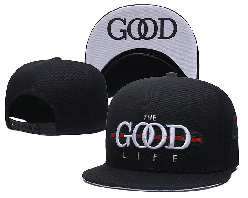 The Good Life Black Fashion Adjustable Hat SG