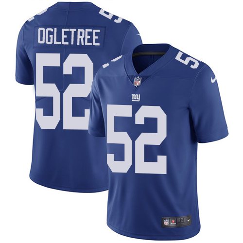 Nike Giants 52 Alec Ogletree Royal Youth Vapor Untouchable Limited Jersey - Click Image to Close