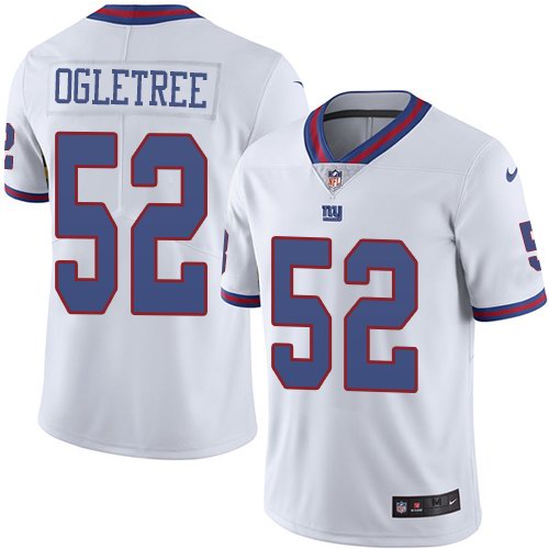 Nike Giants 52 Alec Ogletree White Youth Color Rush Limited Jersey