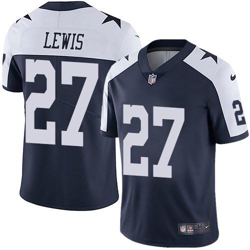 Nike Cowboys 27 Jourdan Lewis Navy Throwback Youth Vapor Untouchable Limited Jersey
