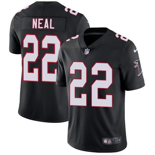 Nike Falcons 22 Keanu Neal Black Youth Vapor Untouchable Limited Jersey