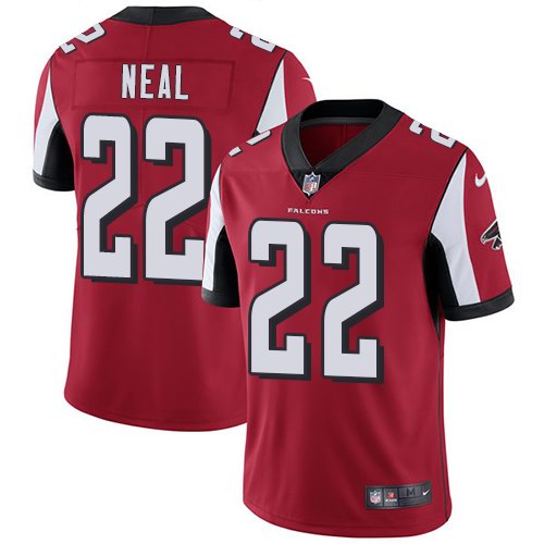 Nike Falcons 22 Keanu Neal Red Youth Vapor Untouchable Limited Jersey
