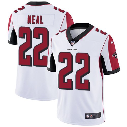 Nike Falcons 22 Keanu Neal White Vapor Untouchable Limited Jersey