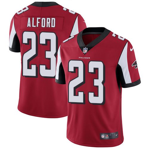 Nike Falcons 23 Robert Alford Red Youth Vapor Untouchable Limited Jersey
