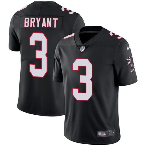 Nike Falcons 3 Matt Bryant Black Youth Vapor Untouchable Limited Jersey