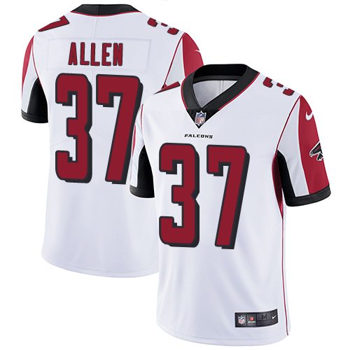 Nike Falcons 37 Ricardo Allen White Youth Vapor Untouchable Limited Jersey - Click Image to Close