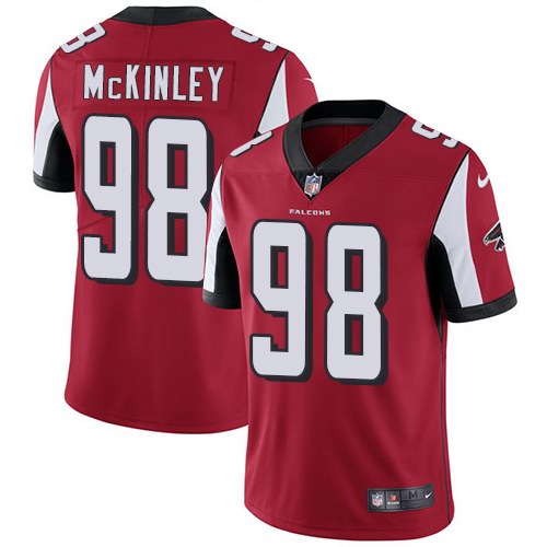 Nike Falcons 98 Takkarist McKinley Red Vapor Untouchable Limited Jersey