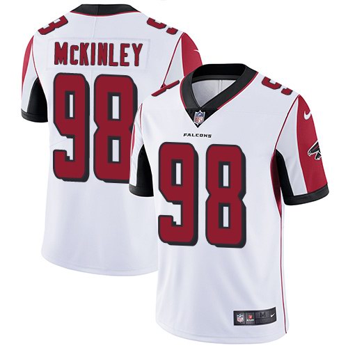Nike Falcons 98 Takkarist McKinley White Youth Vapor Untouchable Limited Jersey