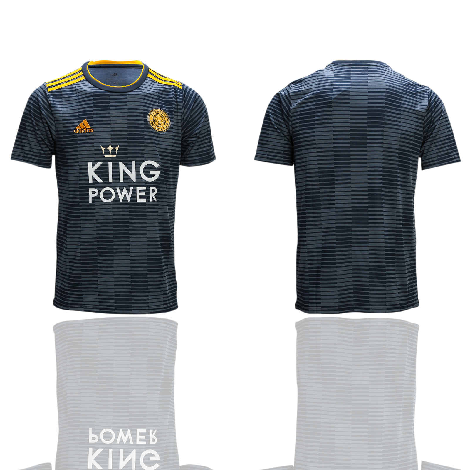 2018-19 Leicester City Away Thailand Soccer Jersey
