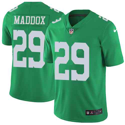Nike Eagles 29 Avonte Maddox Green Youth Color Rush Limited Jersey