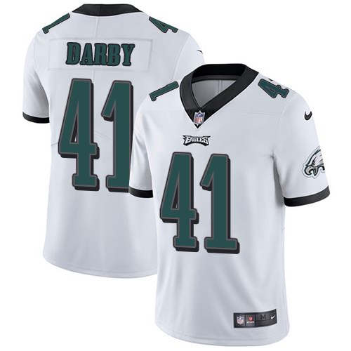 Nike Eagles 41 Ronald Darby White Youth Vapor Untouchable Limited Jersey