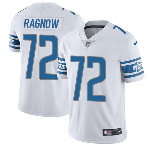 Nike Lions 72 Frank Ragnow White Youth Vapor Untouchable Limited Jersey