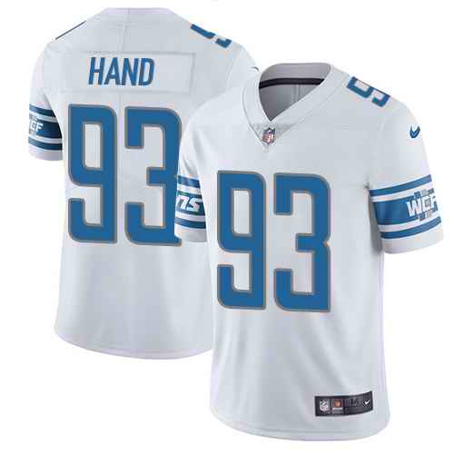 Nike Lions 93 Da'Shawn Hand White Youth Vapor Untouchable Limited Jersey