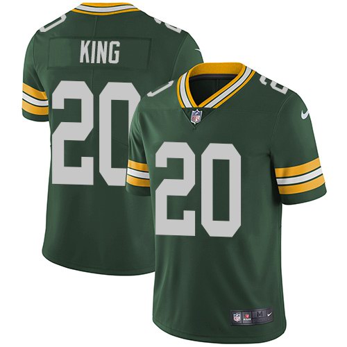 Nike Packers 20 Kevin King Green Youth Vapor Untouchable Limited Jersey