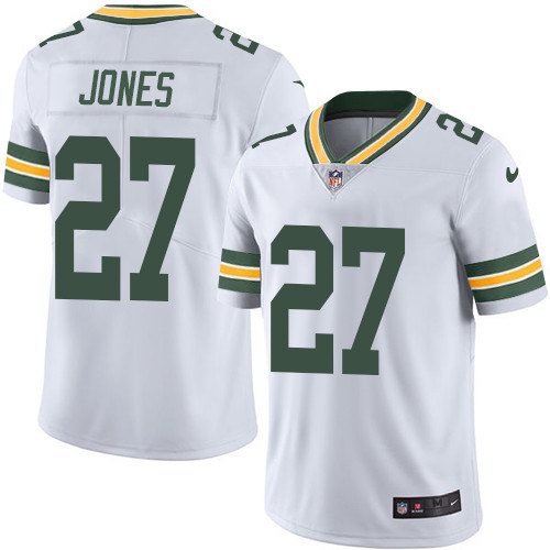 Nike Packers 27 Josh Jones White Youth Vapor Untouchable Limited Jersey