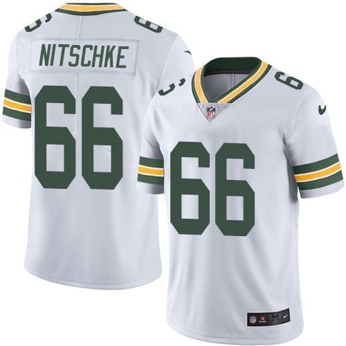 Nike Packers 66 Ray Nitschke White Vapor Untouchable Limited Jersey