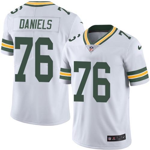 Nike Packers 76 Mike Daniels White Vapor Untouchable Limited Jersey