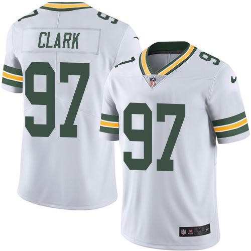 Nike Packers 97 Kenny Clark White Youth Vapor Untouchable Limited Jersey