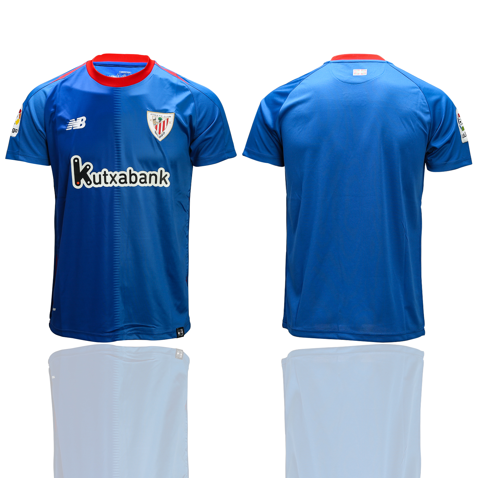 2018-19 Athletic Club Away Thailand Soccer Jersey - Click Image to Close