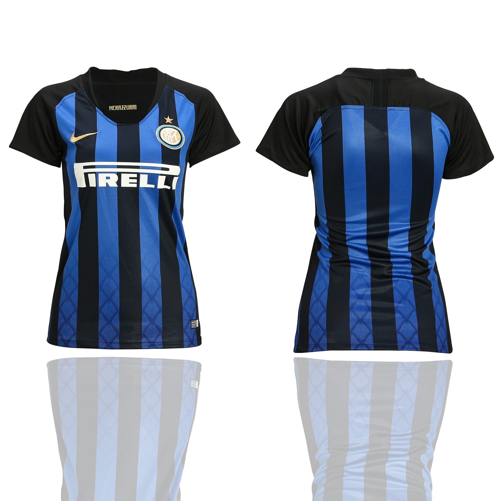 2018-19 Inter Milan Home Women Soccer Jersey