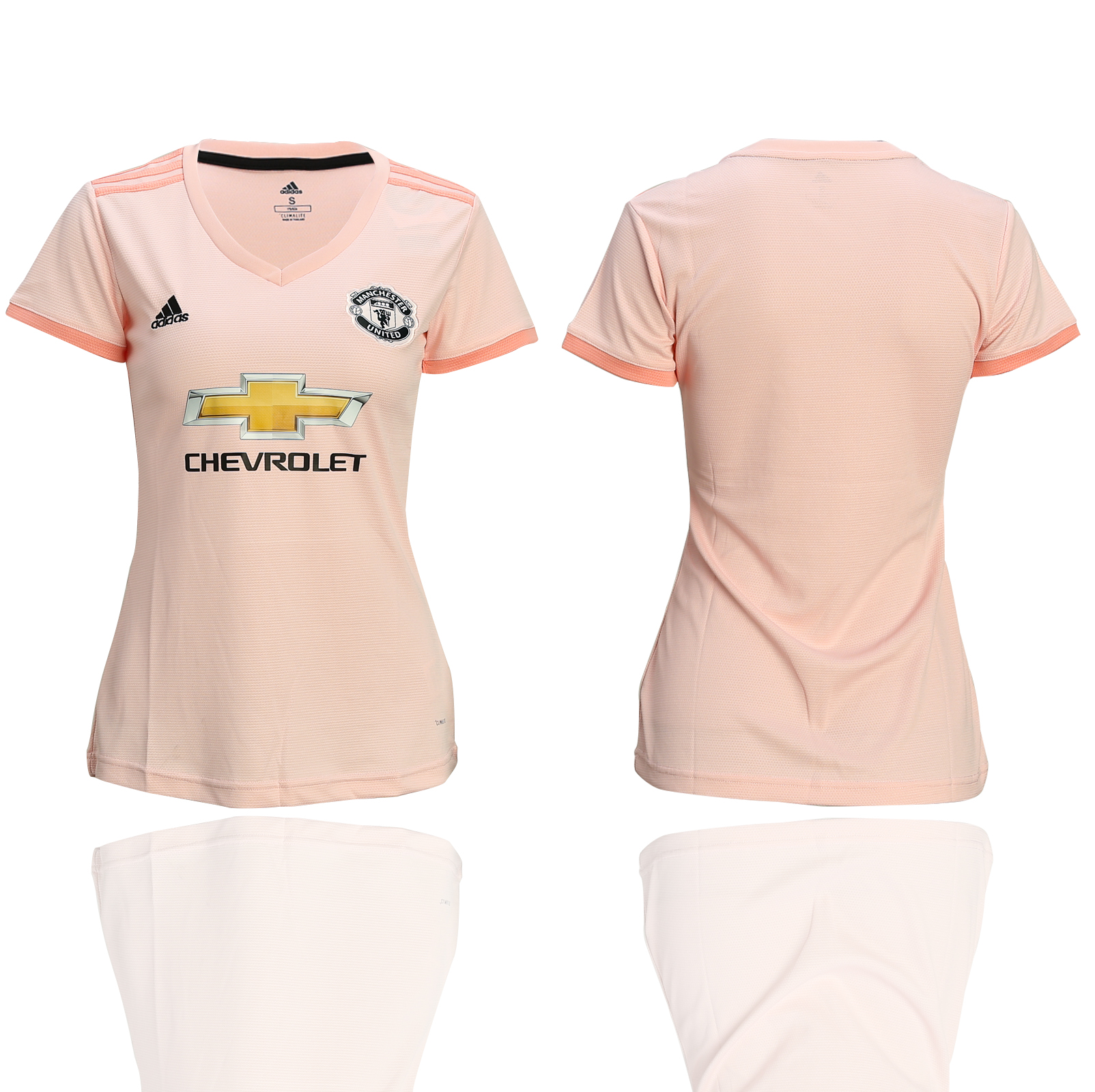 2018-19 Manchester United Away Women Soccer Jersey